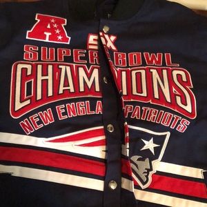 NFL New England Patriot Bomber Jacket